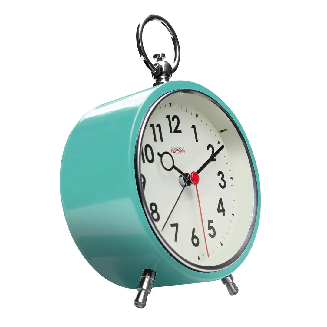 factory turquoise xl wall clock by cloudnola sku0190 1