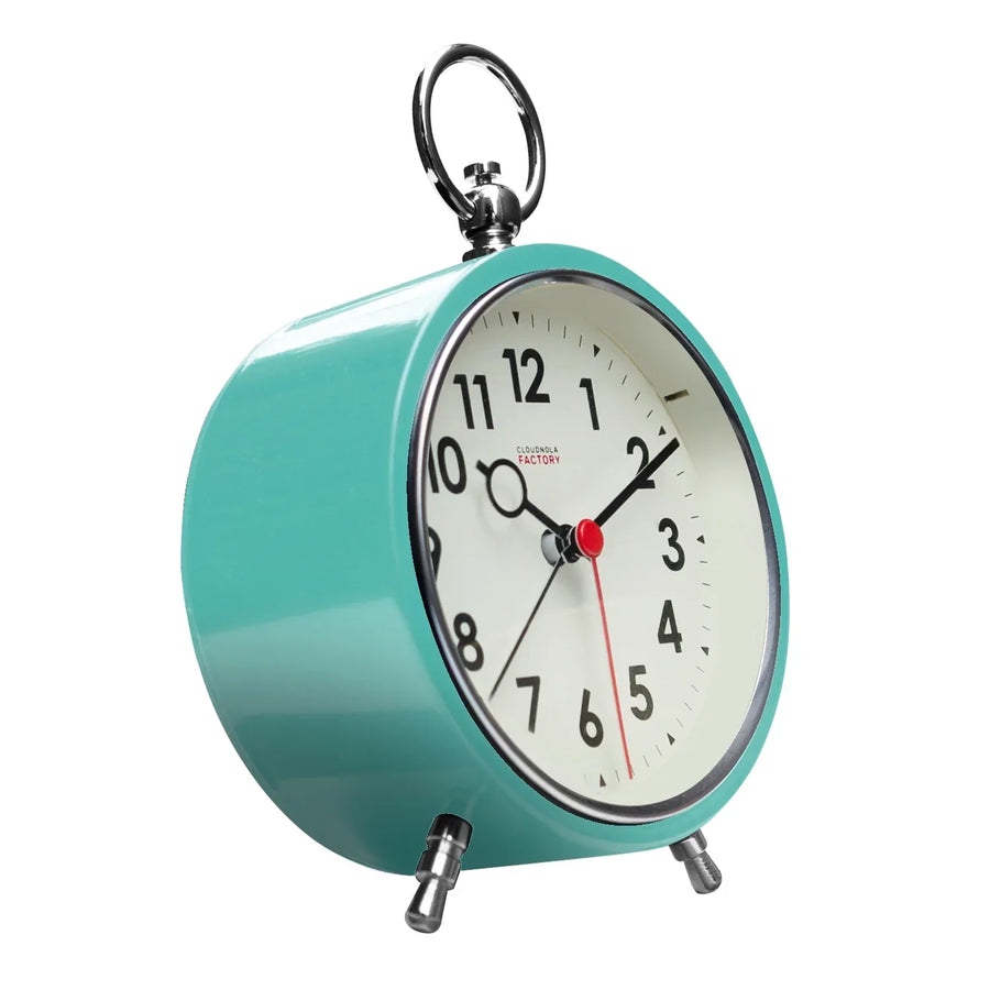 factory turquoise xl wall clock by cloudnola sku0190 1