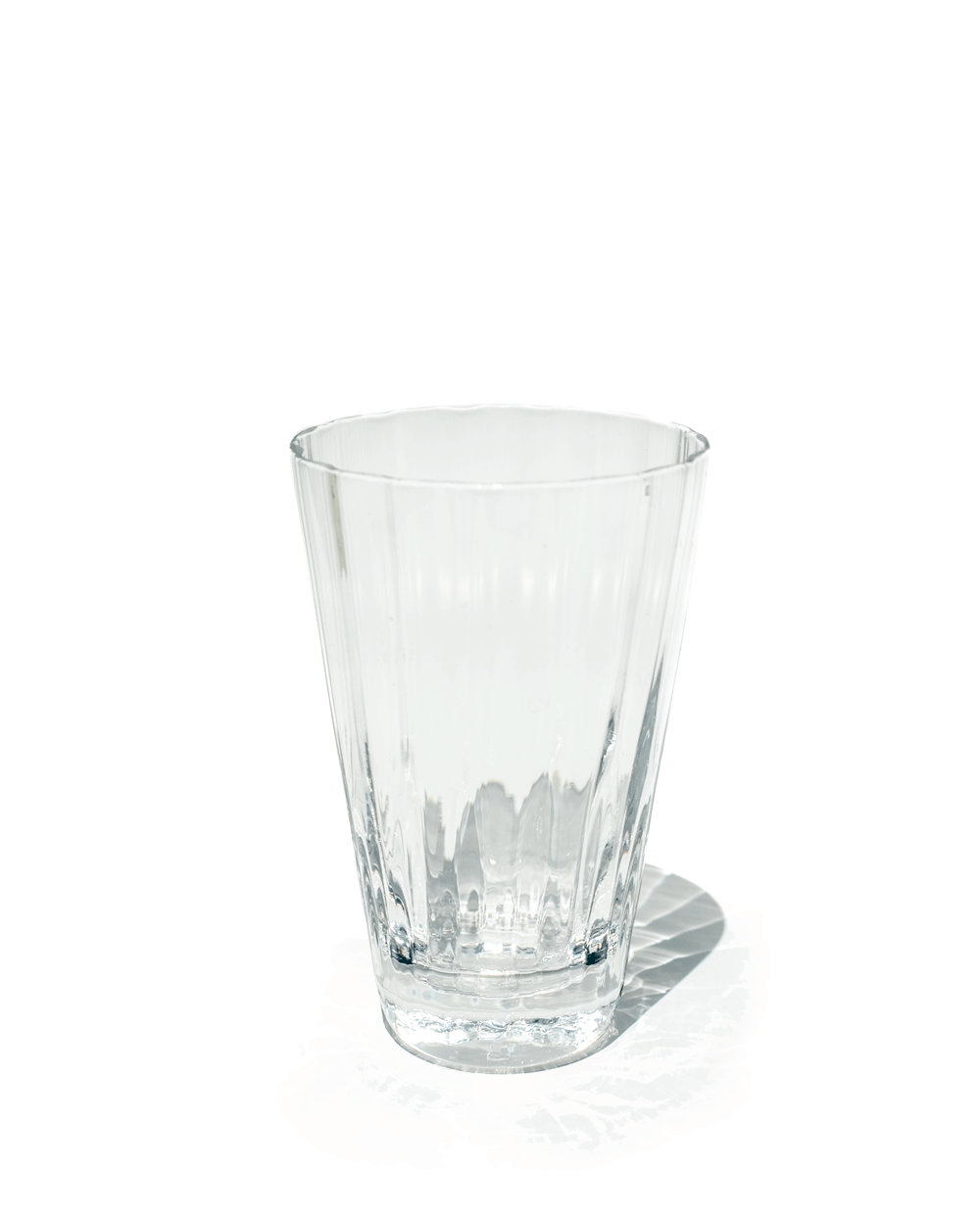 Yuka Groove Glass Set in Clear