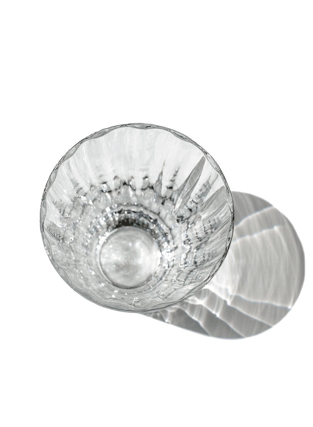 Yuka Groove Glass Set in Clear