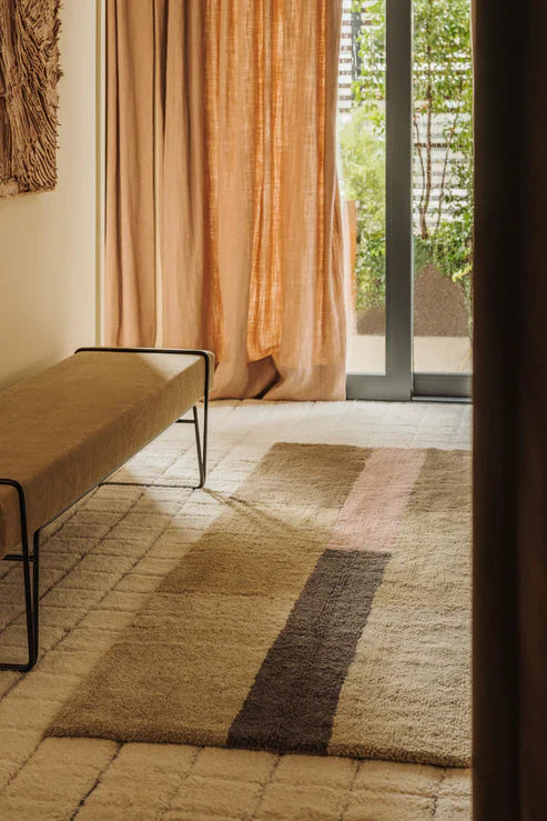 Chroma Washable Wool Runner Rug 7