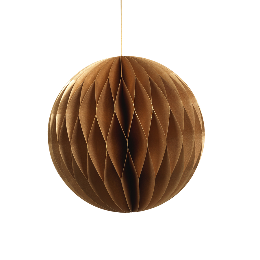 wish paper deco 9 ball ornament gold in 7080 1