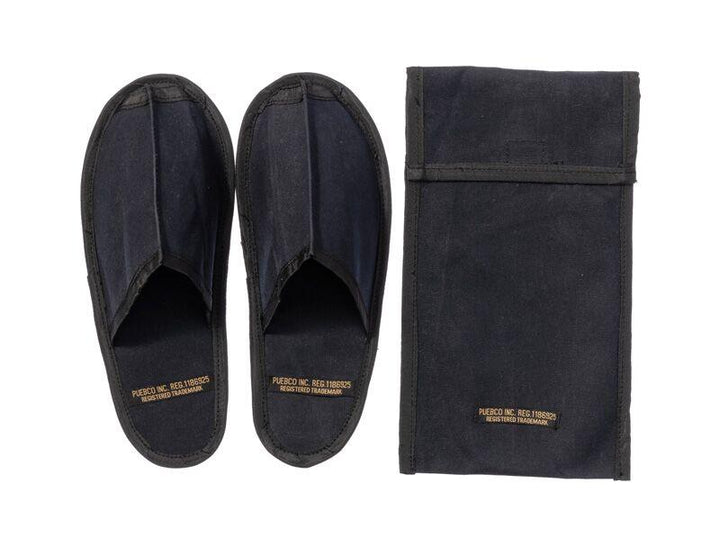 Welcome Guest Pouch with Slippers Gift Set