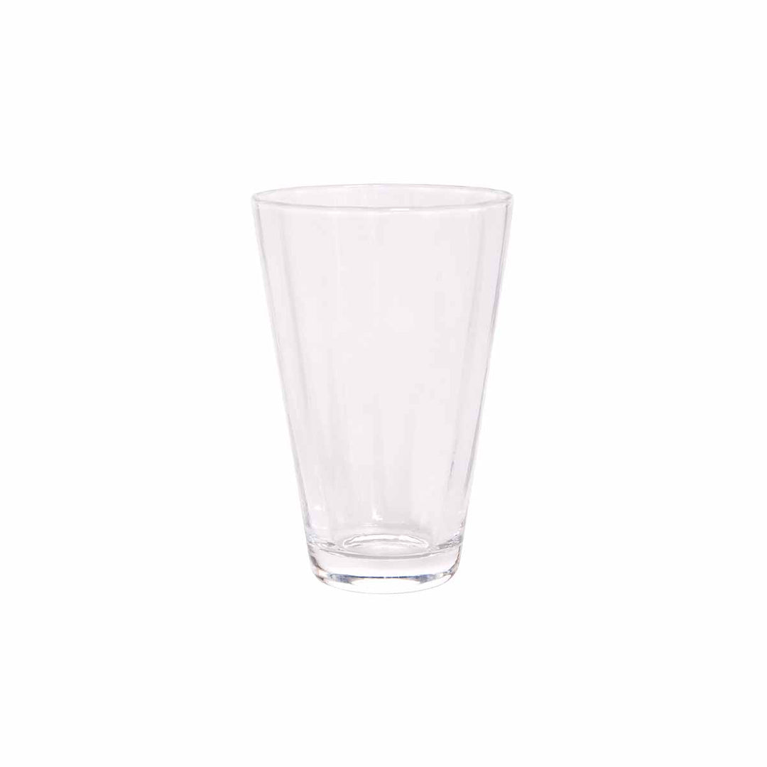 Yuka Groove Glass Set in Clear 1
