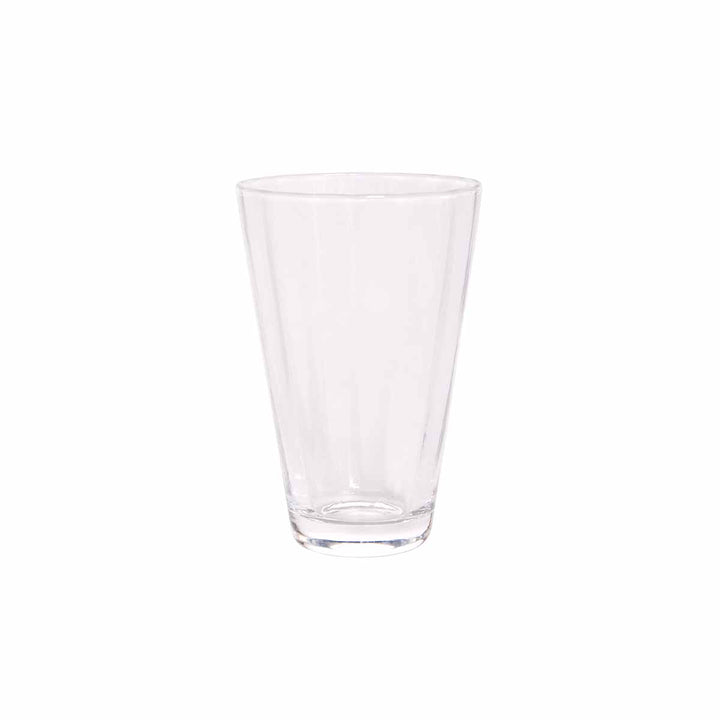 Yuka Groove Glass Set in Clear 1