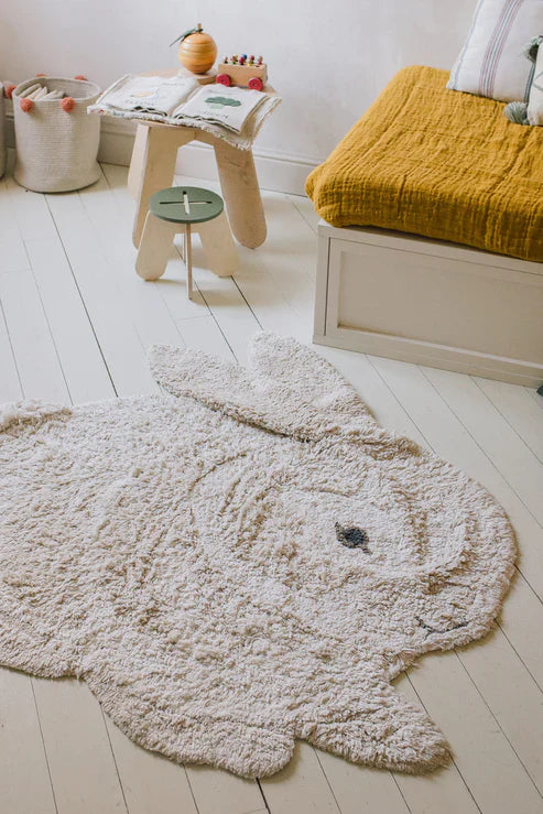 Bunny Animal Washable Rug