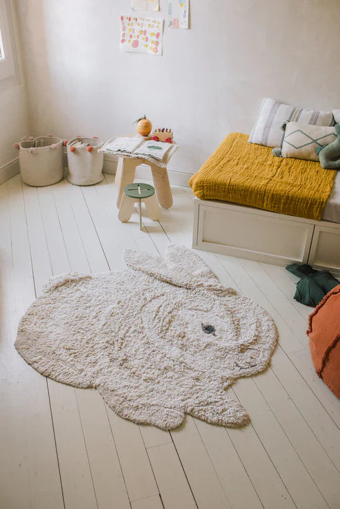 Bunny Animal Washable Rug 4