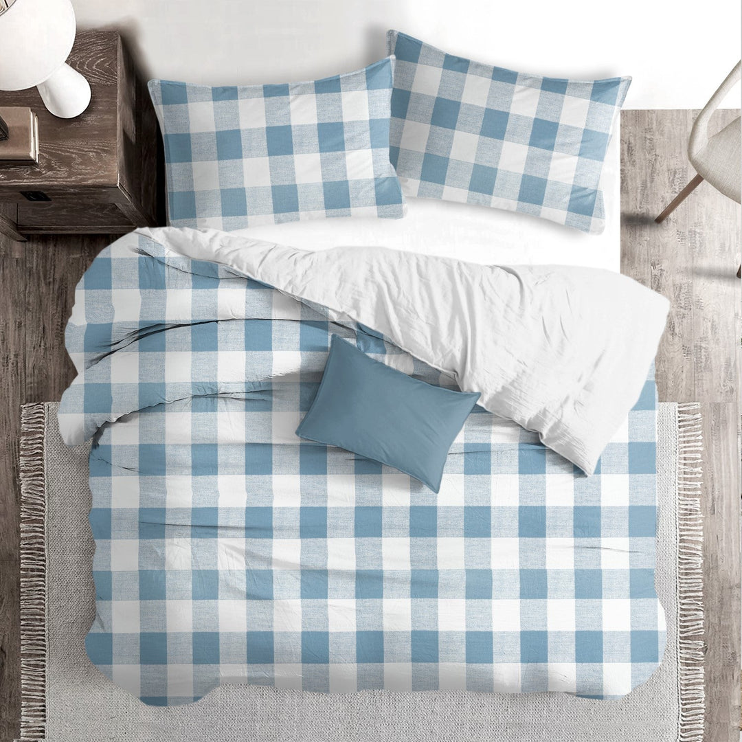 Lumberjack Check Cashmere/White Bedding 3