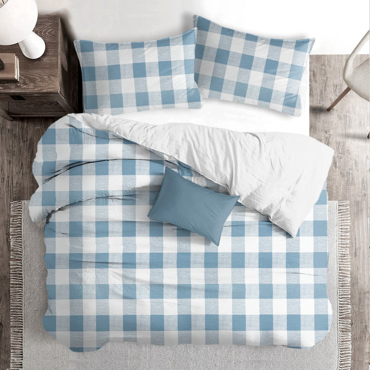 Lumberjack Check Cashmere/White Bedding 3