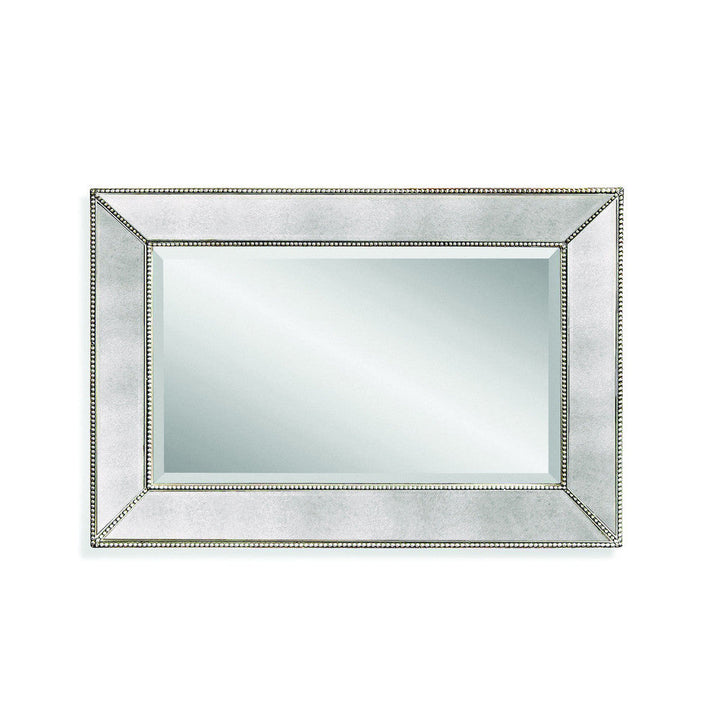 Beaded Wall Mirror By Bassett Mirror Bm M3341Bec Open Box 1