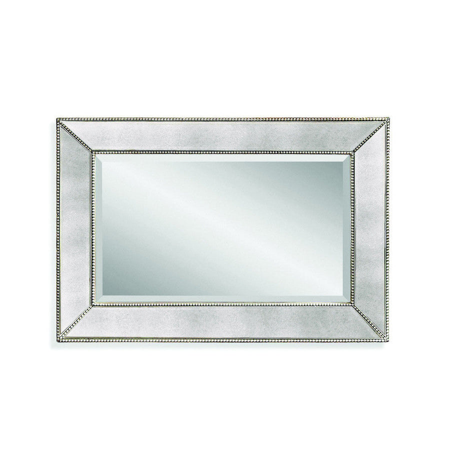 Beaded Wall Mirror By Bassett Mirror Bm M3341Bec Open Box 1