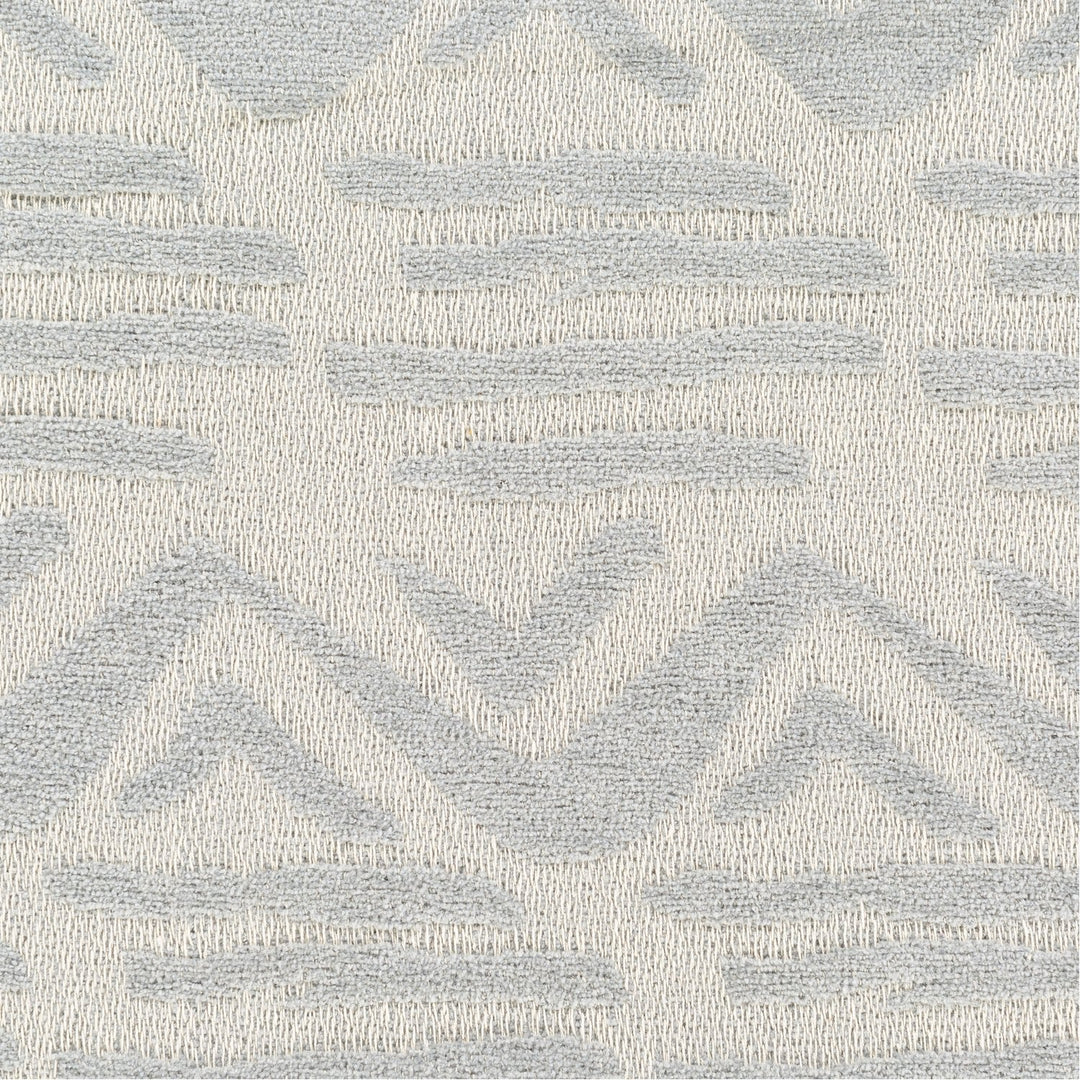 Madagascar MGS-004 Woven Pillow in Medium Gray by Surya