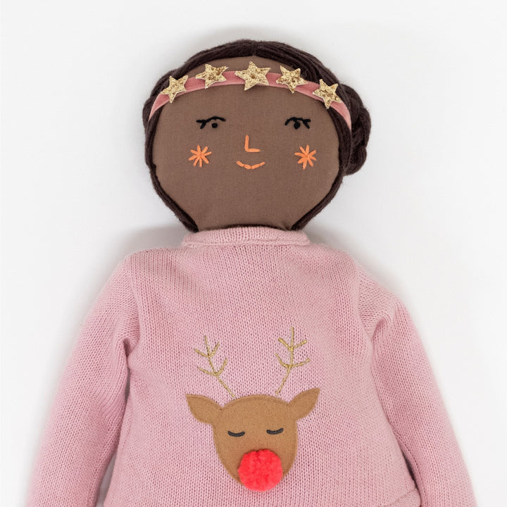christmas jumper doll by meri meri mm 217432 2
