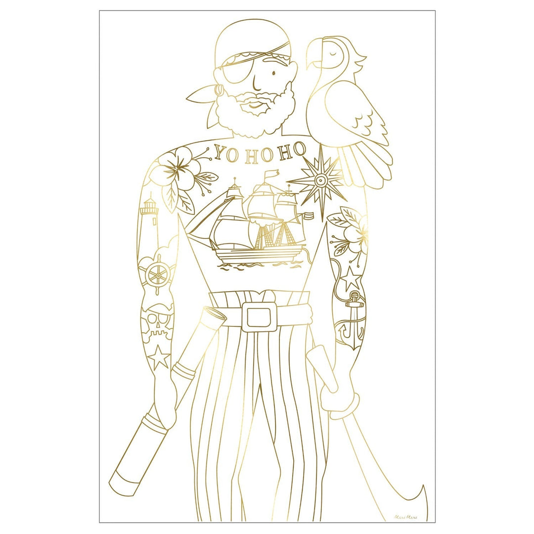 pirate coloring posters by meri meri mm 223137 5