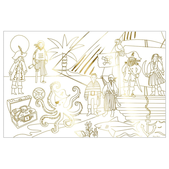 pirate coloring posters by meri meri mm 223137 6