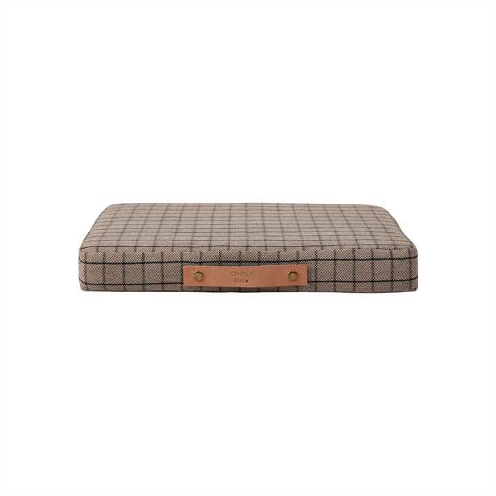 milo grid dog cushion 6