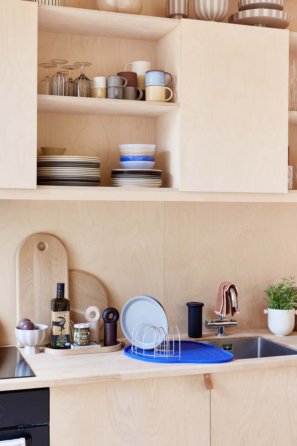 mio dish tray in optic blue 3