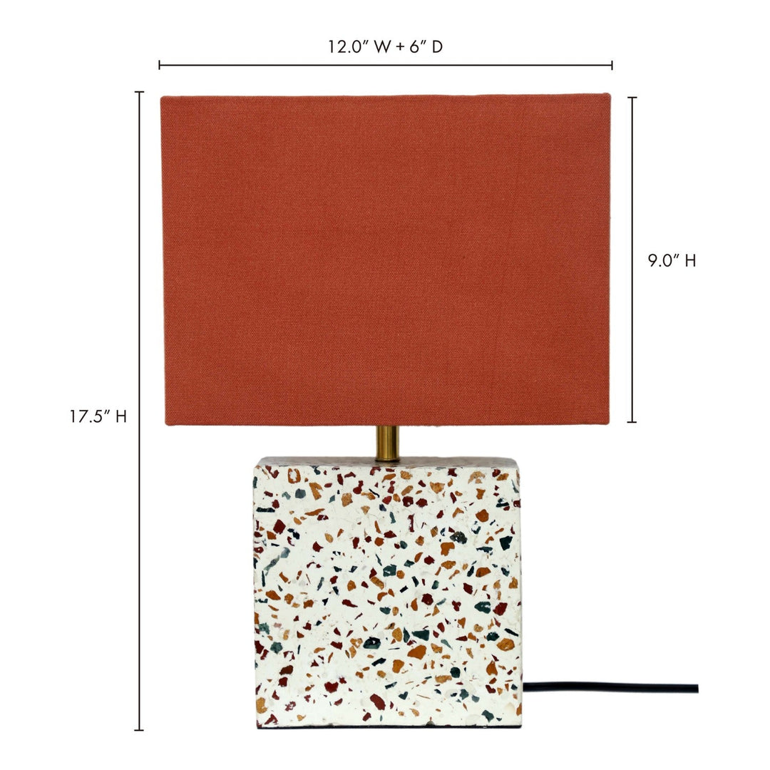 Terrazzo Square Table Lamp 3