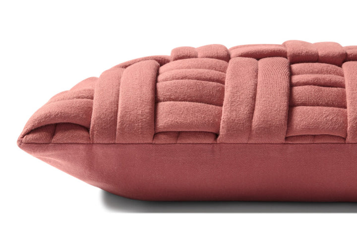 Woven Pink Pillow - Open Box 2