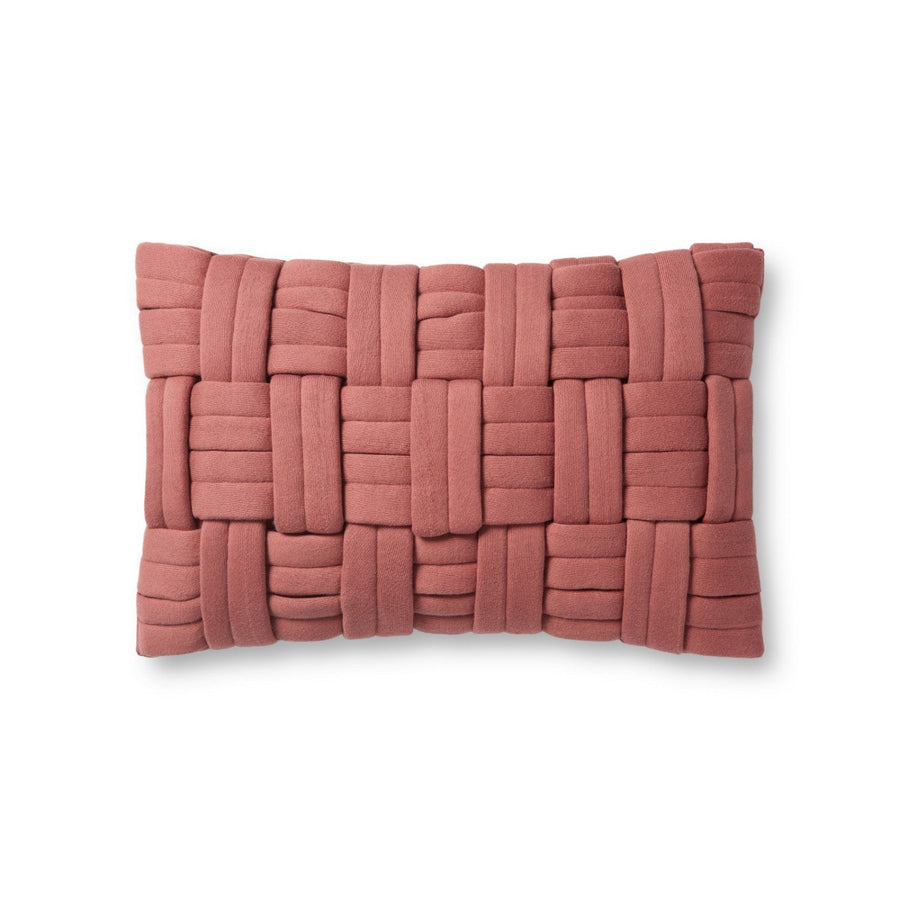 Woven Pink Pillow - Open Box 1