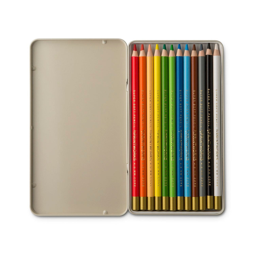 colored pencils 12 pack by printworks pw00117 2