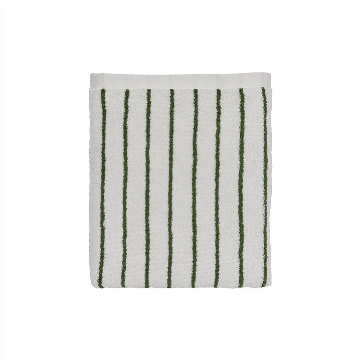 raita towel green offwhite 1