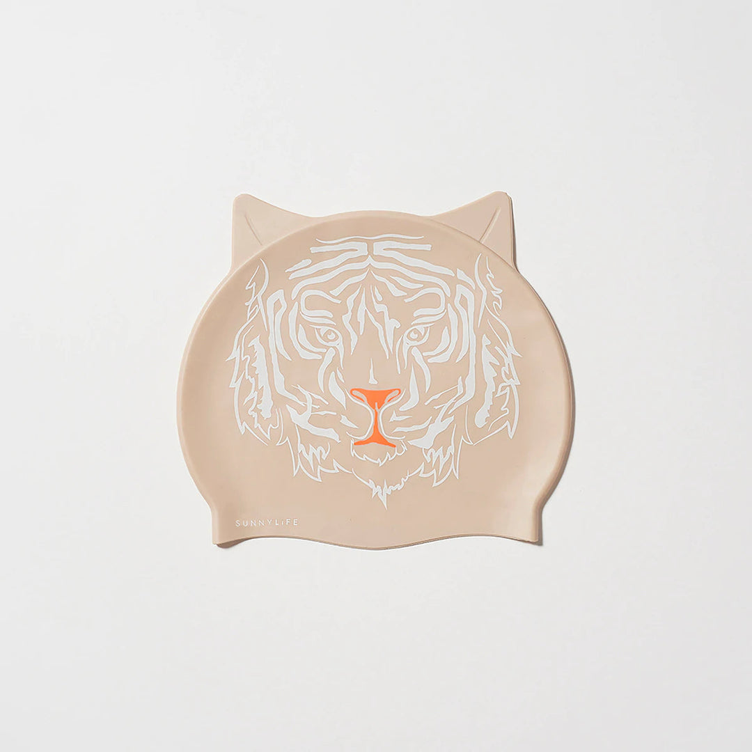 swimming cap tully tiger by sunnylife s2vcapmm 1