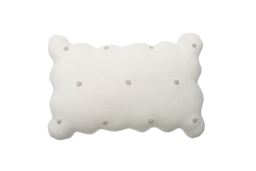 knitted cushion biscuit ivory by lorena canals sc biscuit ivo 1