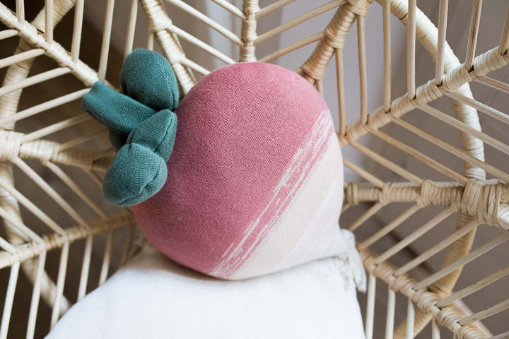 knitted cushion ramona the radish by lorena canals sc ramon 9