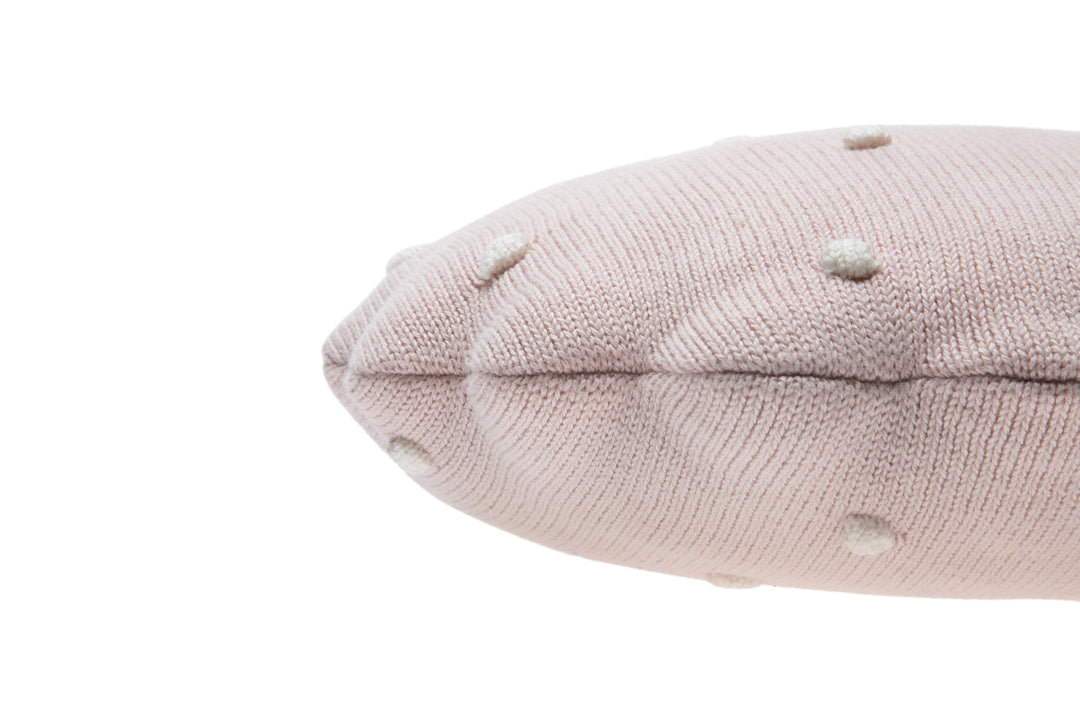 knitted cushion round biscuit by lorena canals sc rbisc dwh 31