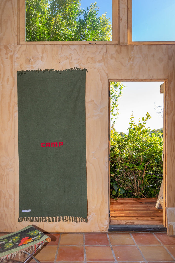 Handloomed Recycle Yarn Camp Rug By Puebco 110868 3