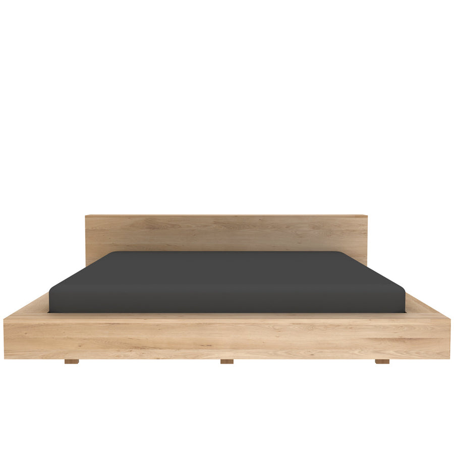 Oak Madra Bed with Slats - Open Box 1