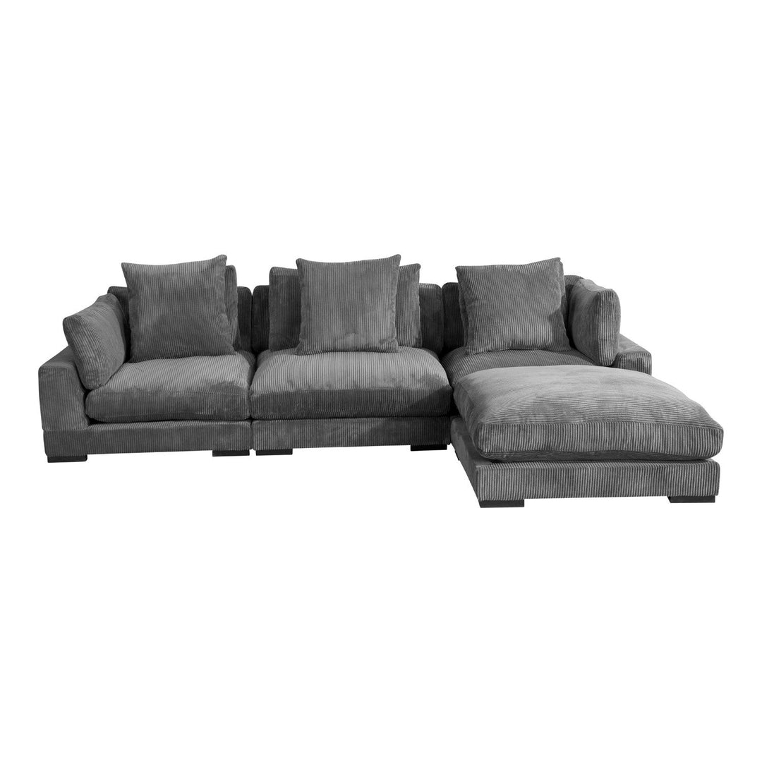 Tumble Lounge Modular Sectional Charcoal 1