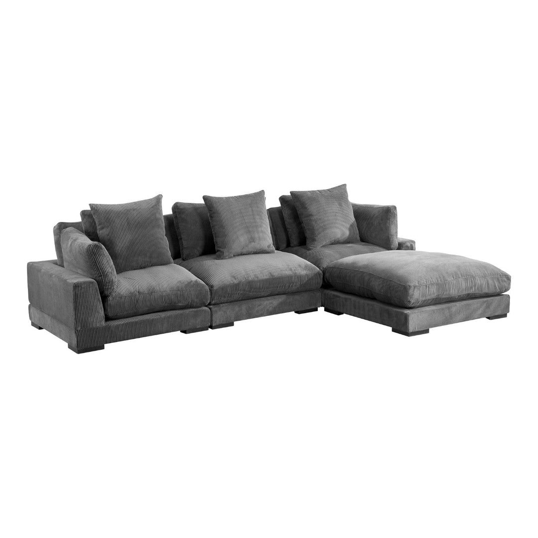Tumble Lounge Modular Sectional Charcoal 2