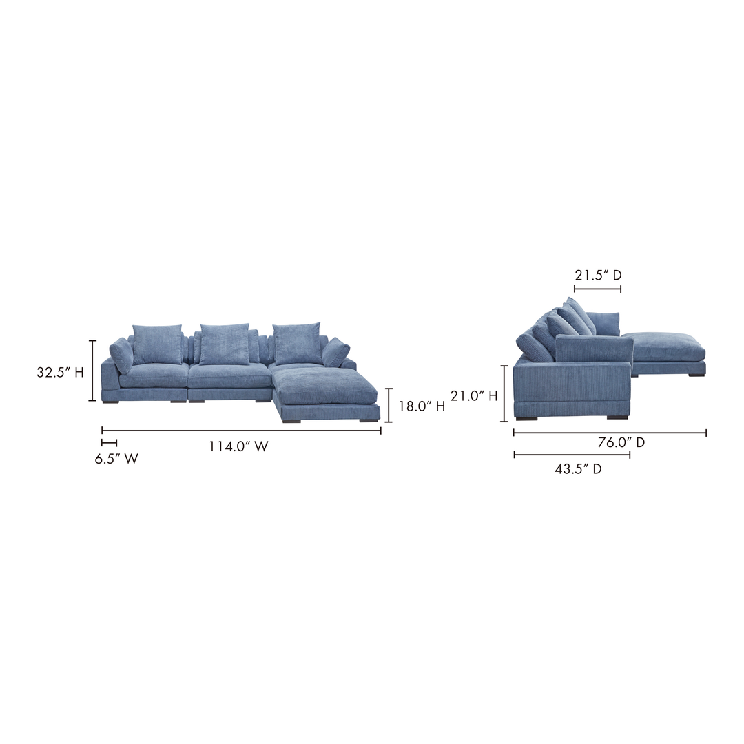 tumble lounge modular sectional charcoal by bd la mhc ub 1012 25 13