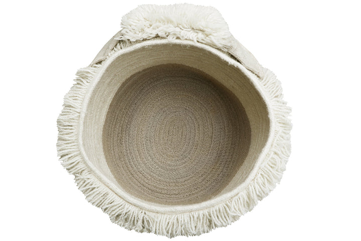 pink nose sheep woolable basket by lorena canals wo bsk nose 4