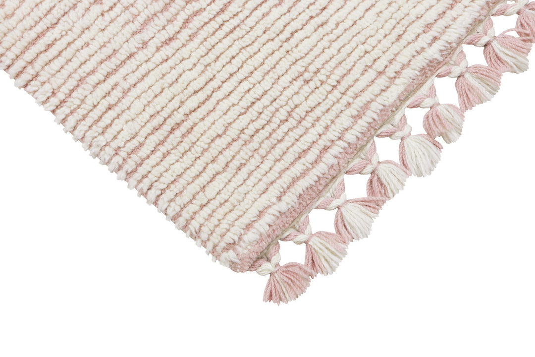 koa pink woolable rug by lorena canals wo koa pk s 13