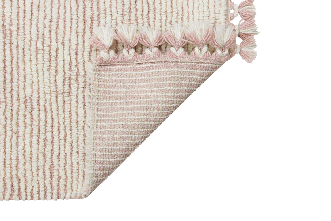 koa pink woolable rug by lorena canals wo koa pk s 14
