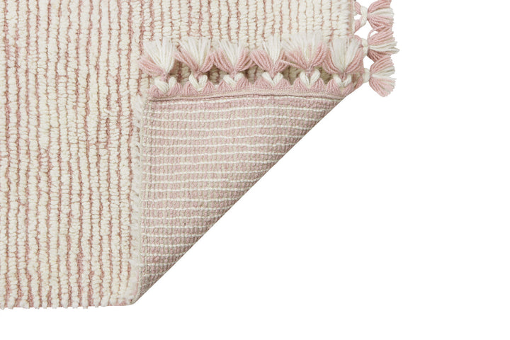 koa pink woolable rug by lorena canals wo koa pk s 14