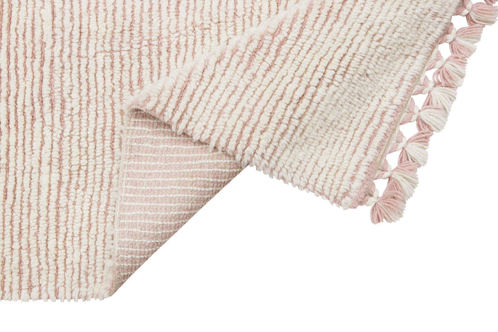 koa pink woolable rug by lorena canals wo koa pk s 15