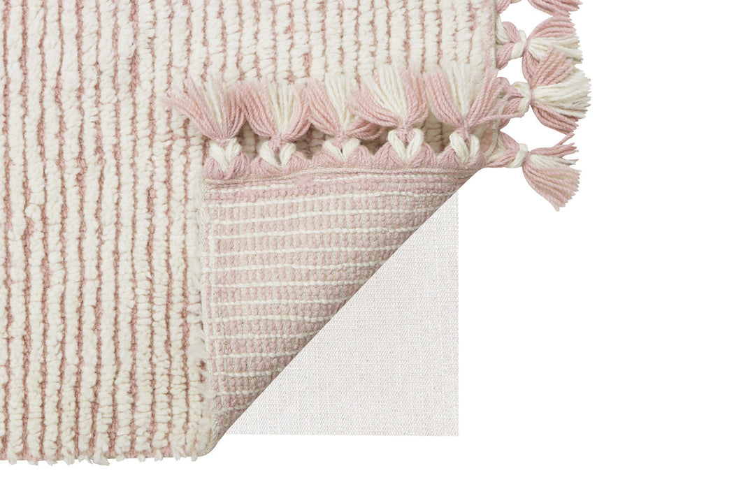 koa pink woolable rug by lorena canals wo koa pk s 7