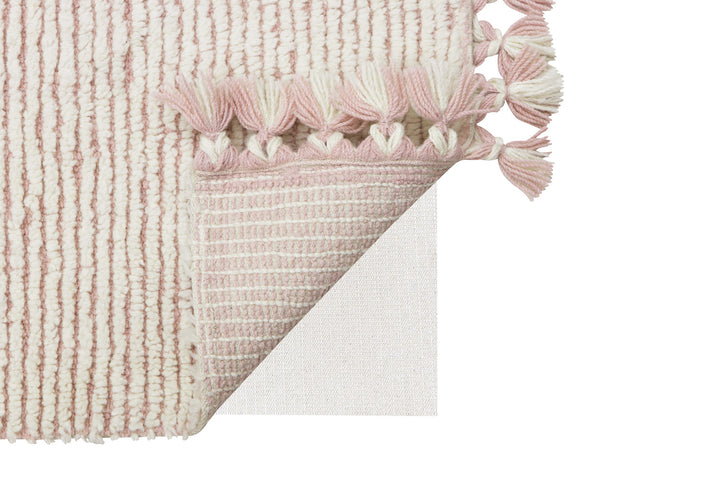 koa pink woolable rug by lorena canals wo koa pk s 7