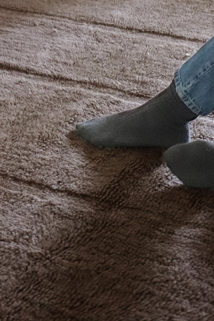 steppe sheep brown woolable rug by lorena canals wo steppe bw s 18