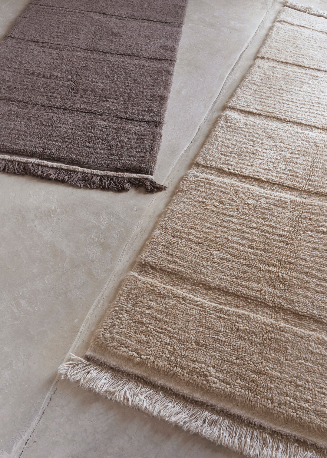 steppe sheep brown woolable rug by lorena canals wo steppe bw s 19