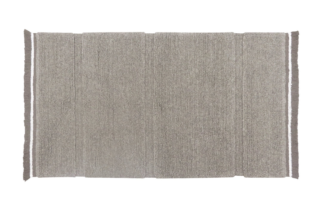 Steppe Sheep Grey Woolable Rug 1