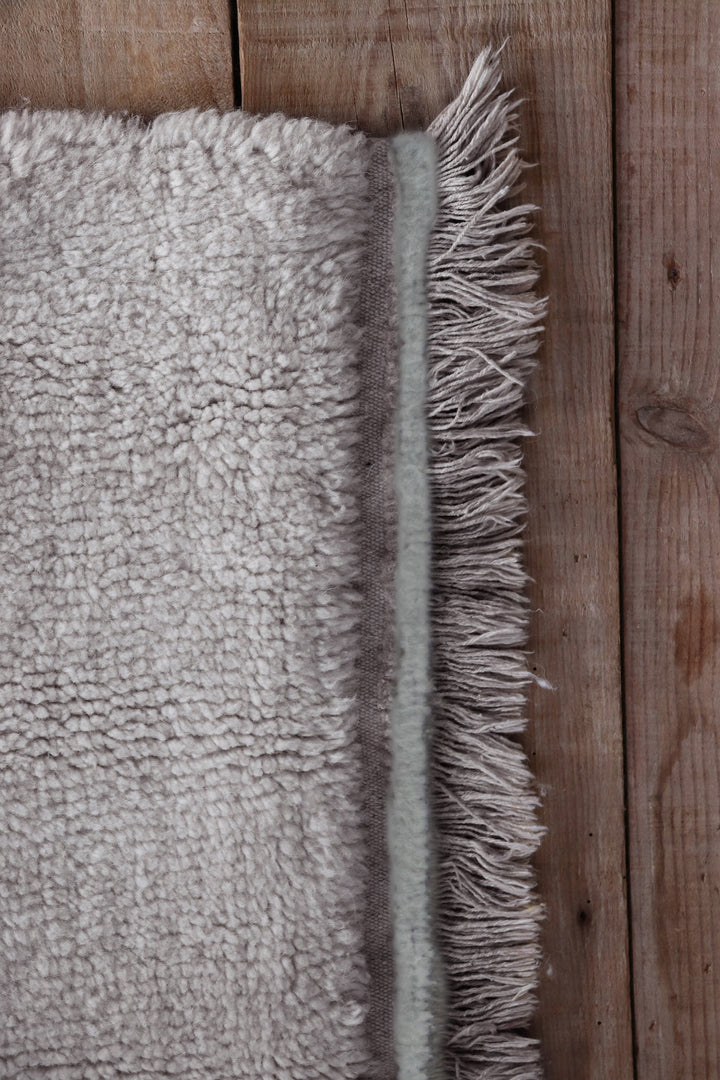 Steppe Sheep Grey Woolable Rug 9