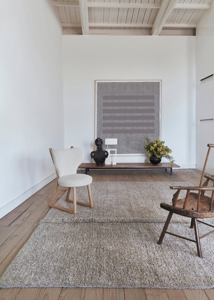 tundra blended sheep grey woolable rug by lorena canals wo tun lgr s 34