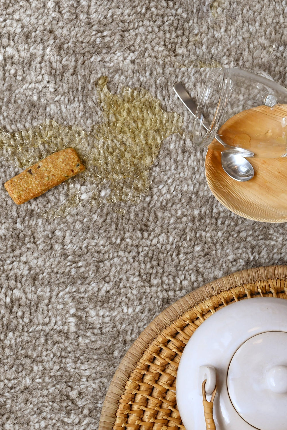tundra blended sheep grey woolable rug by lorena canals wo tun lgr s 39
