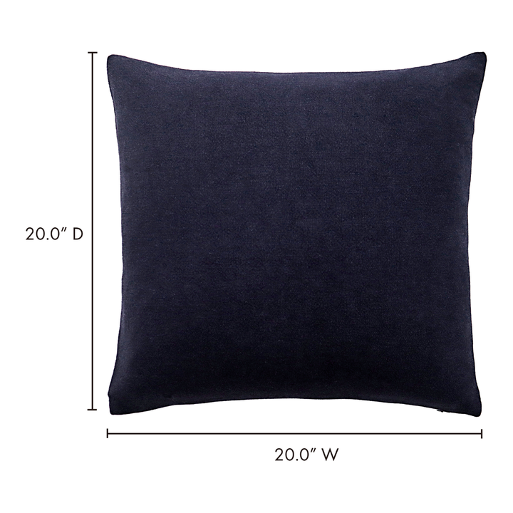 prairie pillow rustic navy by bd la mhc xu 1025 46 5