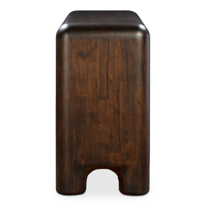 Rowan 6 Drawer Dresser Dark Brown 3